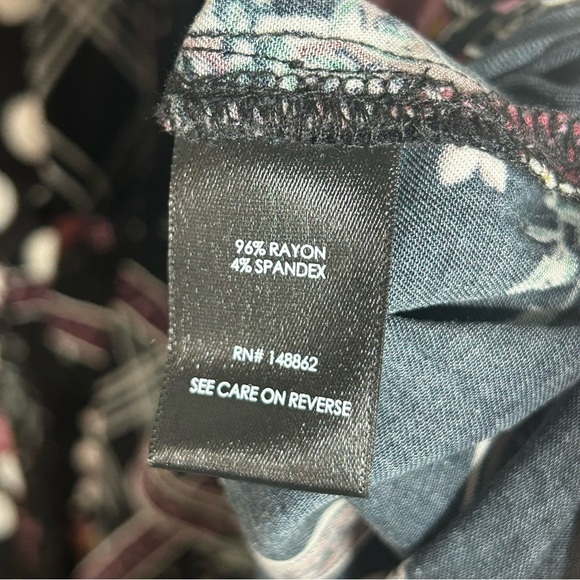 Torrid Patchwork Floral Challis Maxi Shirt Dress NWT - Picture 12 of 16